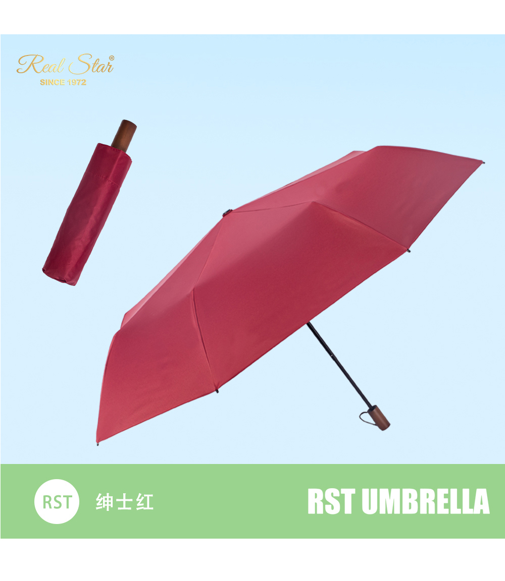 3222S晴雨2用遮阳伞防嗮素色雨伞三折手动开收防风雨伞折叠雨伞批发详情11