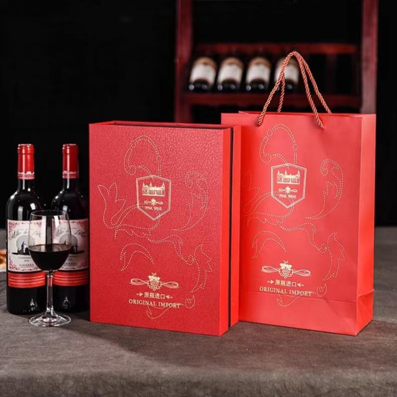 法国原装进口图露丝干红葡萄酒2瓶+高档礼盒双支装 过年送礼 礼品详情图1