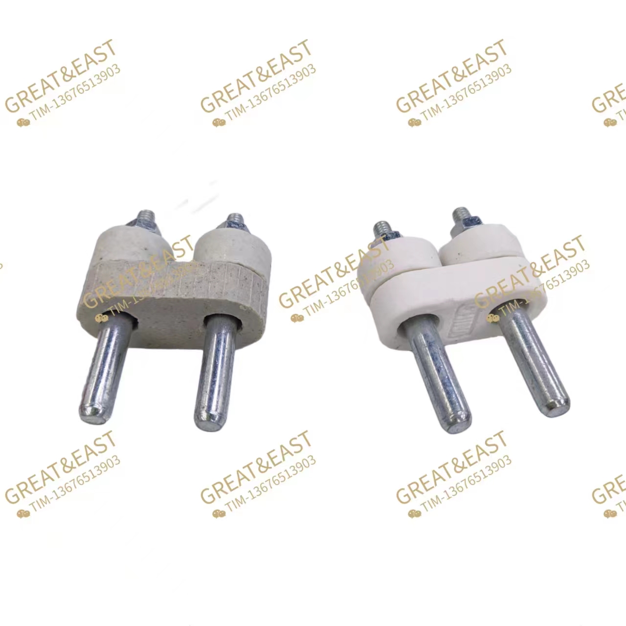 For electrical products, 15A porcelain plugs are available Specification image