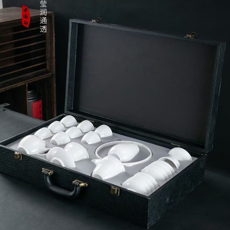 羊脂玉茶具/套装/茶具产品图