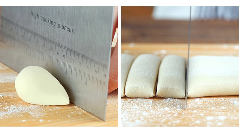 切面刀切油条刮刀披萨馒头面包面团烘焙切片工具不锈钢肠粉刮板详情7