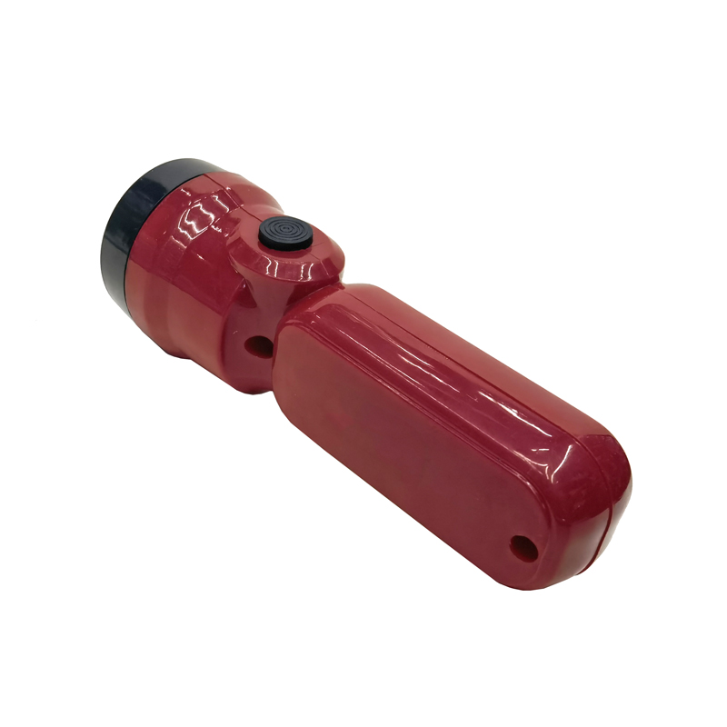 8672USB rechargeable plastic flashlight, strong light flashlight, side light COB household flashlight, outdoor hand-held portable mini lighting flashlight Item Picture