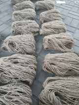 外贸直供源头厂家植物攀爬网麻绳网方孔麻绳网，2MM绳粗2米X5米