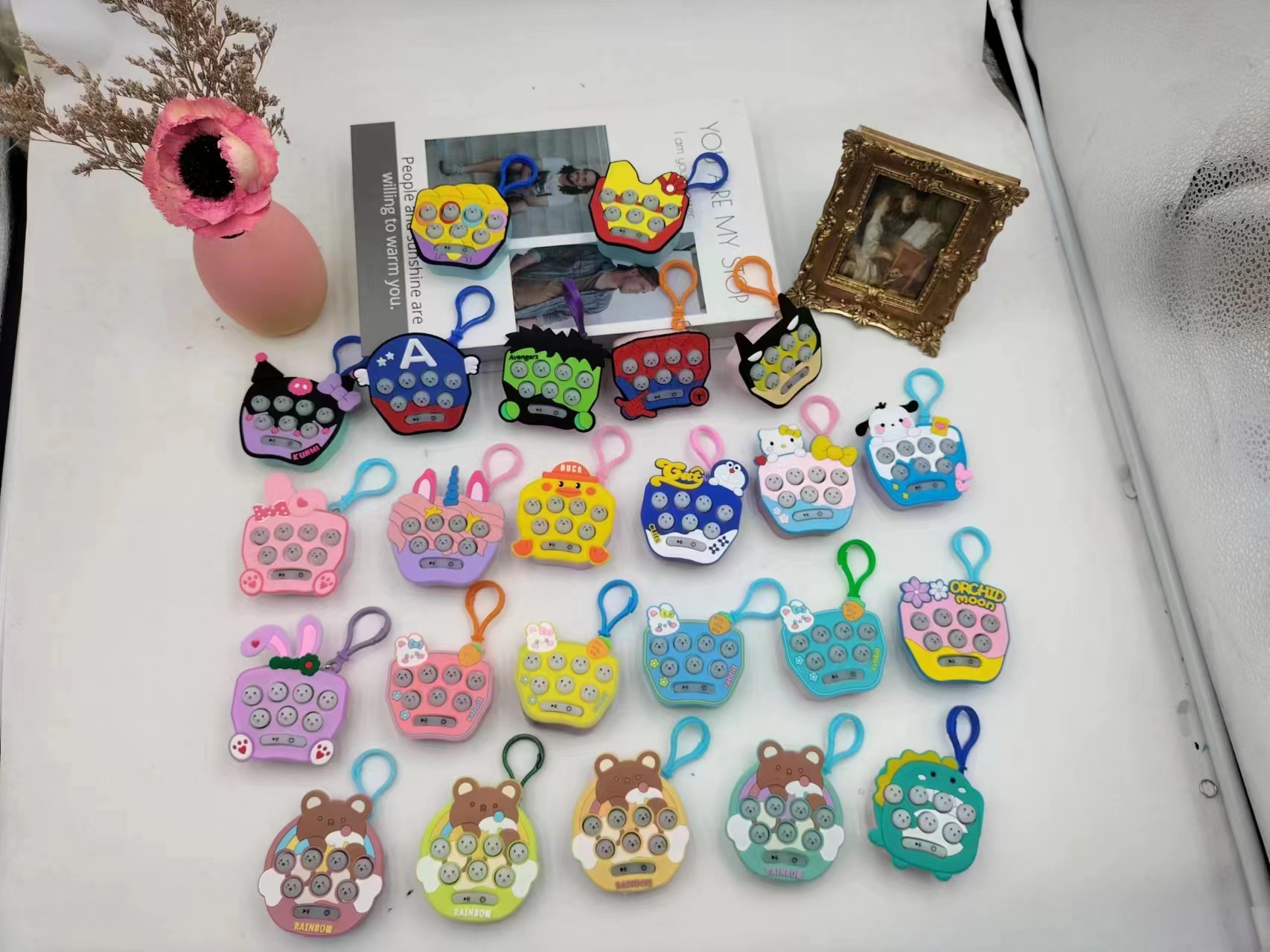 2023 Children's Press and Play Puzzle and Speed Push Game Machine 6 Boys 5 Girls 8-12 Years Old 7 Whack-a-Mole Training Toys Specification image