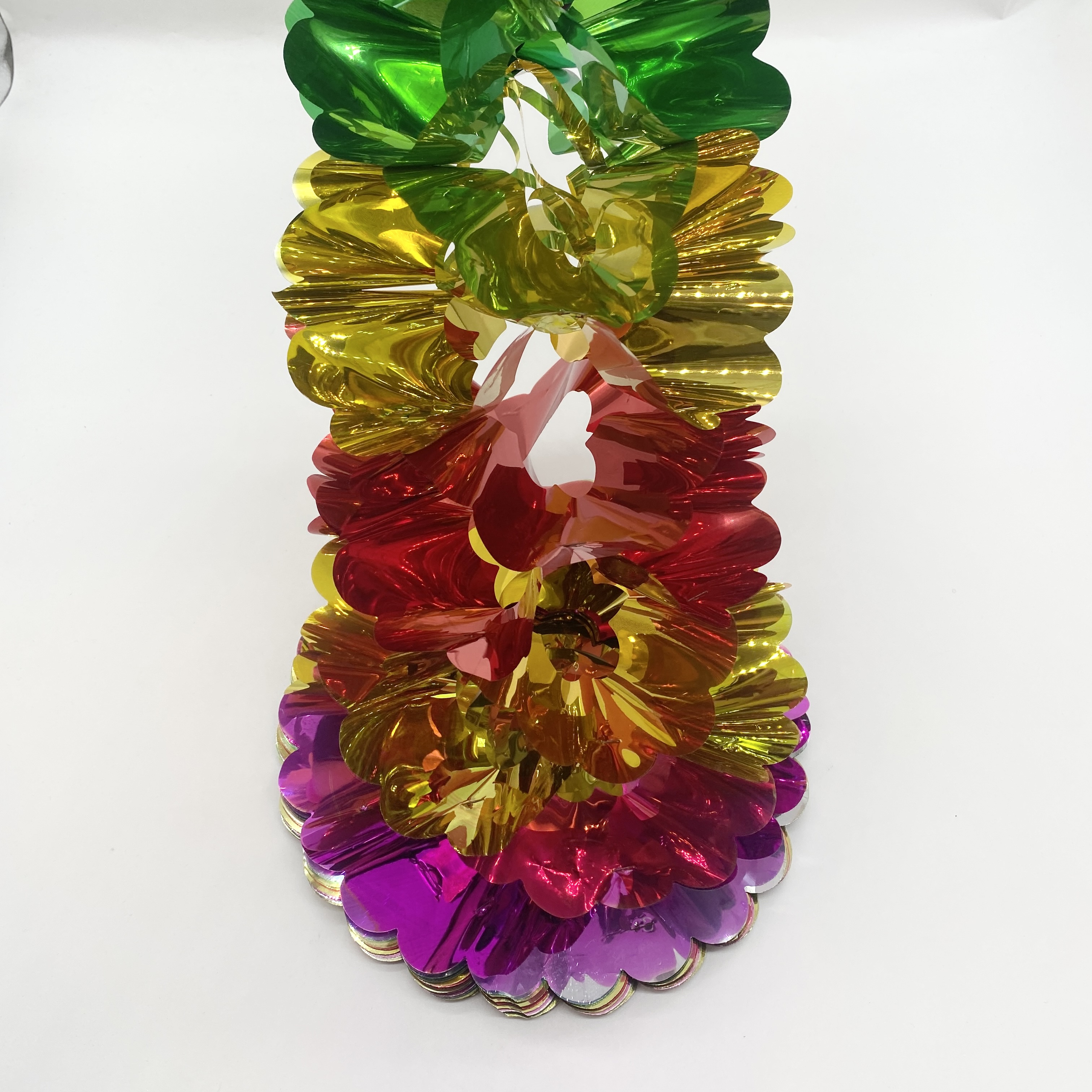 圣诞雪花实物图