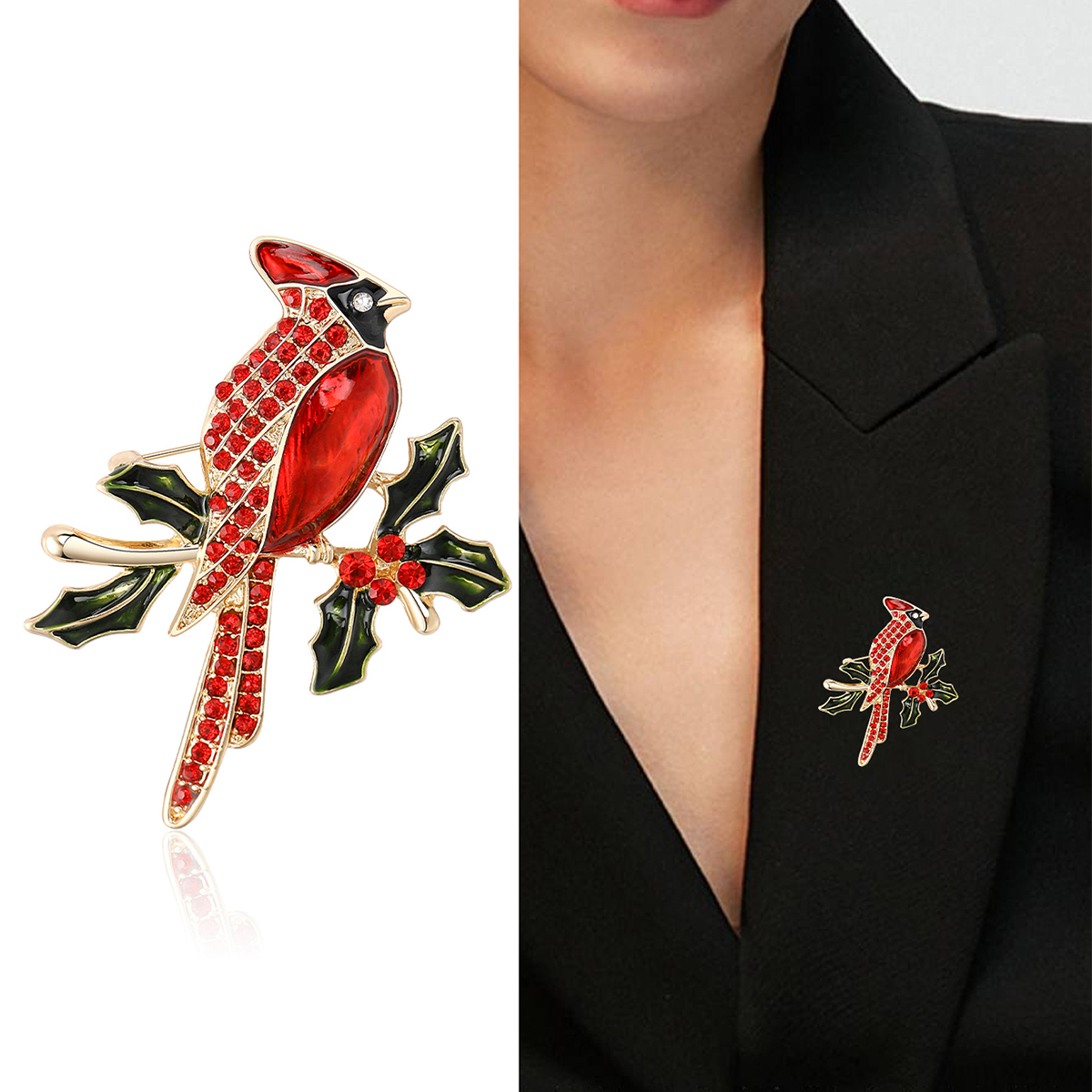 Ziyang Jewelry 2023 New Retro Palace Full Diamond Parrot Enamel Oil Texture brooch, European and American luxurious and individual jewelry, factory direct sales Ziyang Jewelry 2023 New Retro Palace Full Diamond Parrot Enamel Oil Texture brooch, European and American luxurious and individual jewelry, factory direct sales