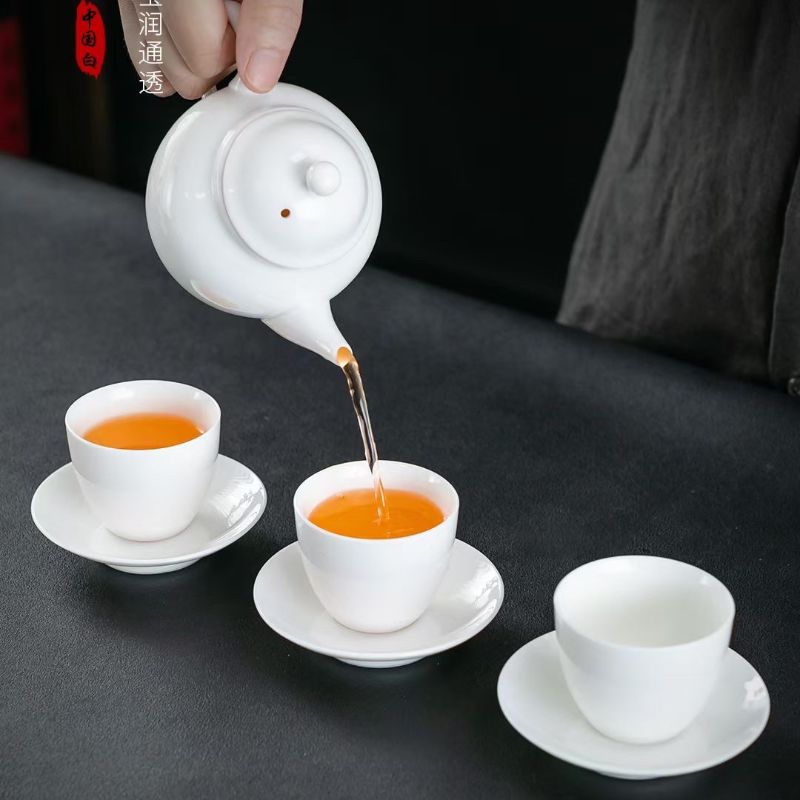羊脂玉茶具/套装/茶具细节图