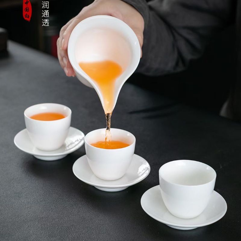 High-end home and office reception ceramic tea set, Red pine Craft Pottery Li Family 003 Specification image