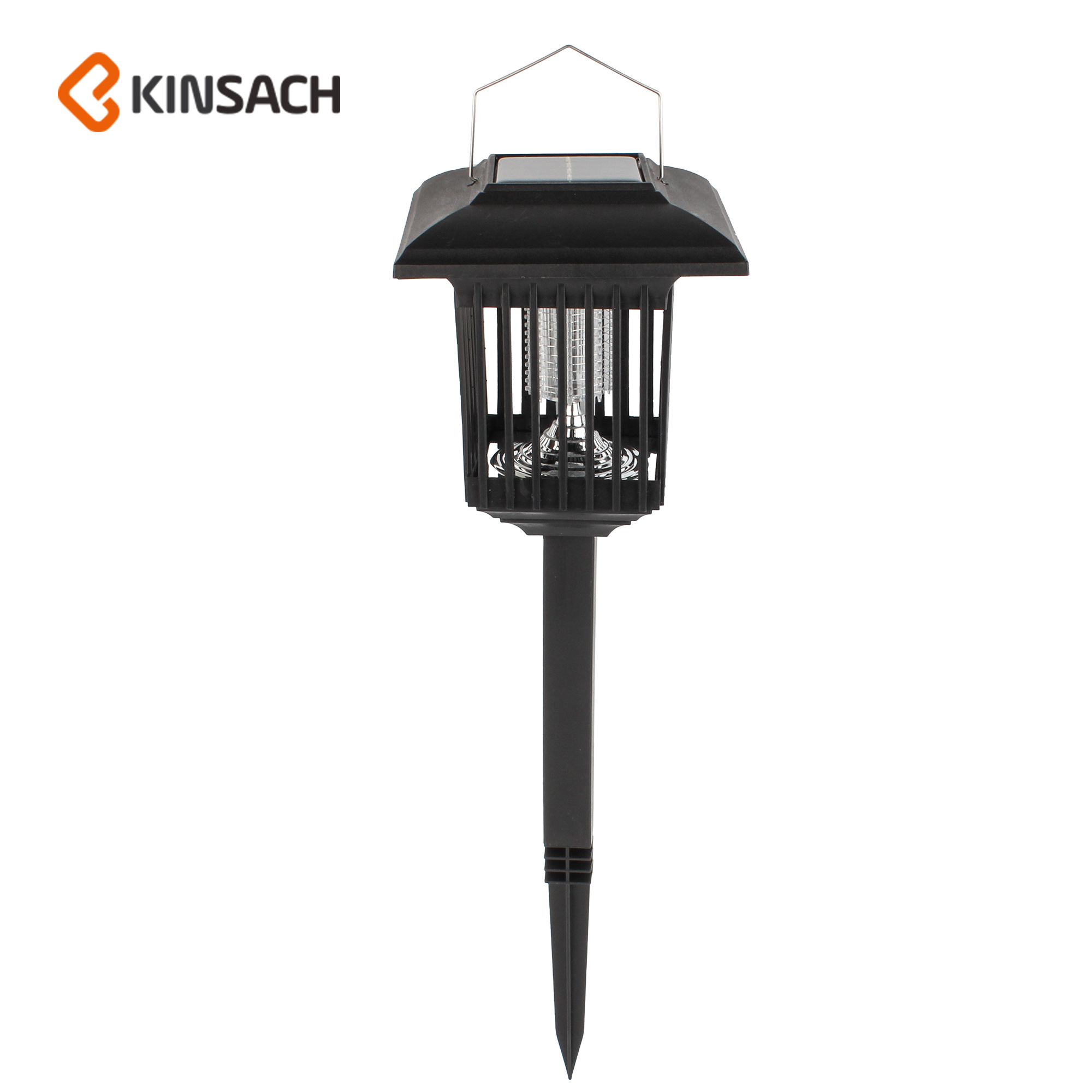 Cross-border solar mosquito killer lamp garden electronic mosquito killer Outdoor solar LED rain lawn light bug killer lamp