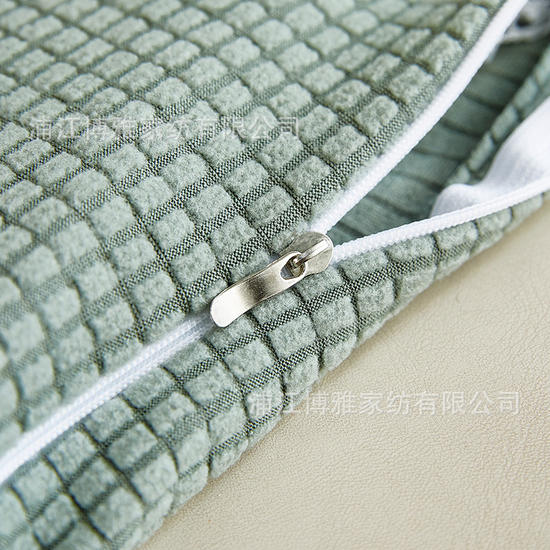 Modern Simple Solid Color Table Cushion Plain Office Breathable Cushion Cross-Border Home Dining Chair Cushion Wholesale Specification drawing