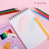 Weibo Lead Children's Water-Soluble and oil-based 12-color Set Student Art and Painting Children's Stationery Wholesale Set of colored Lead details Picture