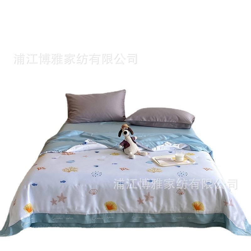 High-quality 2022 new Cool Summer 60-piece Austrian Lenzing Tencel Cool Summer Quilt for Children with Air conditioning Application Scenario