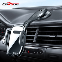 车载手机支架车用吸盘式通用汽车仪表台导航支架镜面自动锁手机架
