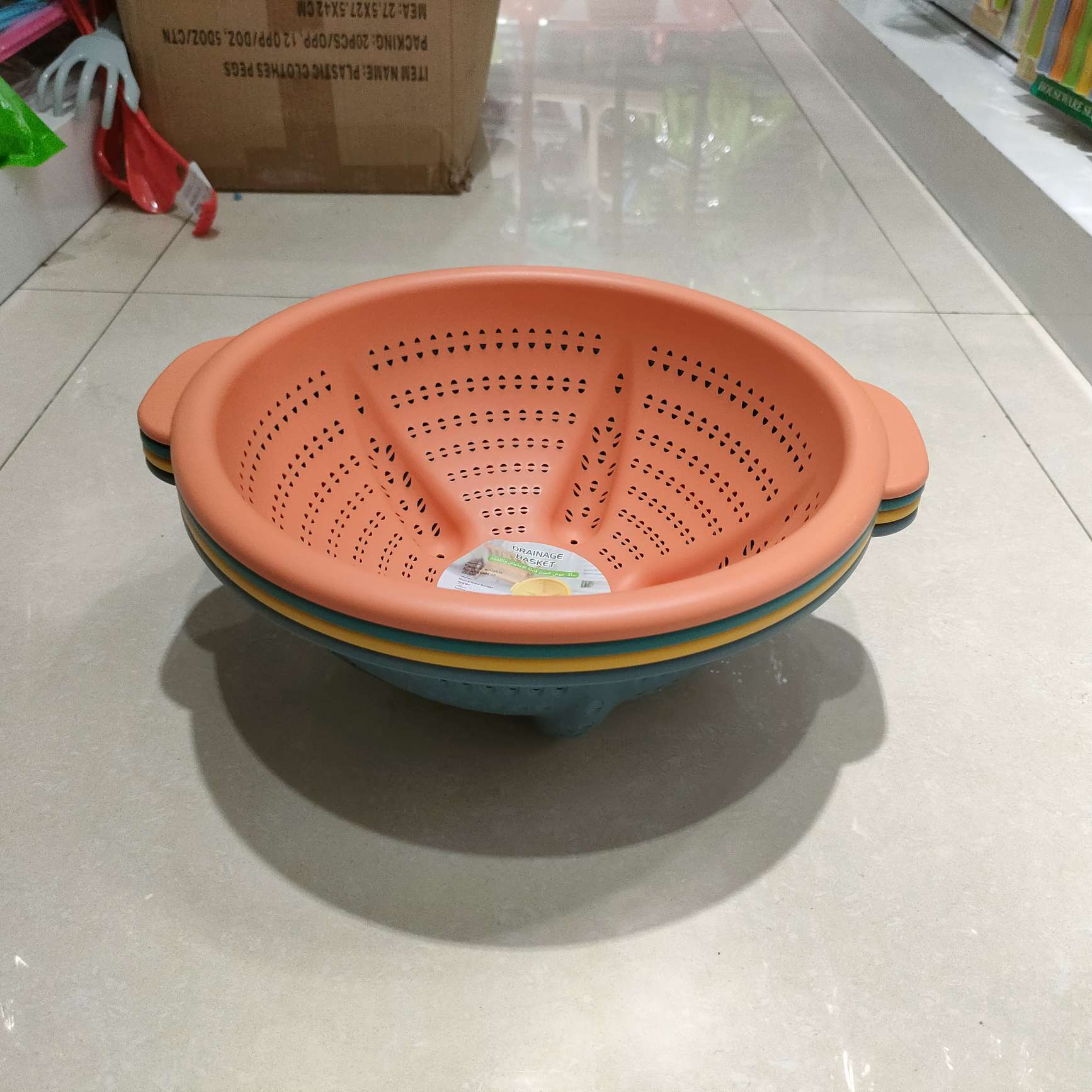 Kitchen plastic rice-washing, rice-washing, sieving, fruit basket, vegetable basket, fruit basket, washing fruit basket, washing vegetable basin, fruit basin, vegetable basket, washing rice basket