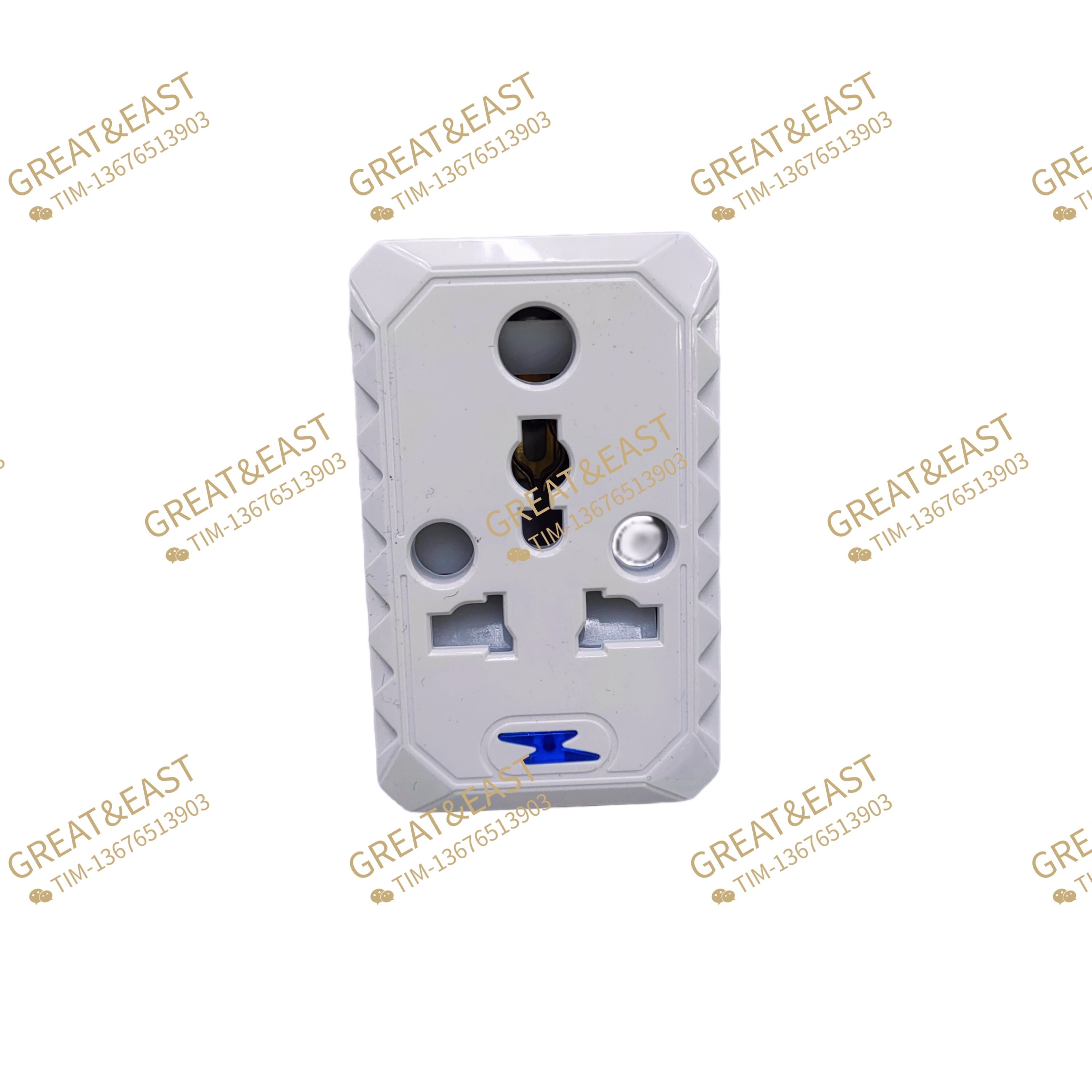 British 13A plastic adapter for electrical products