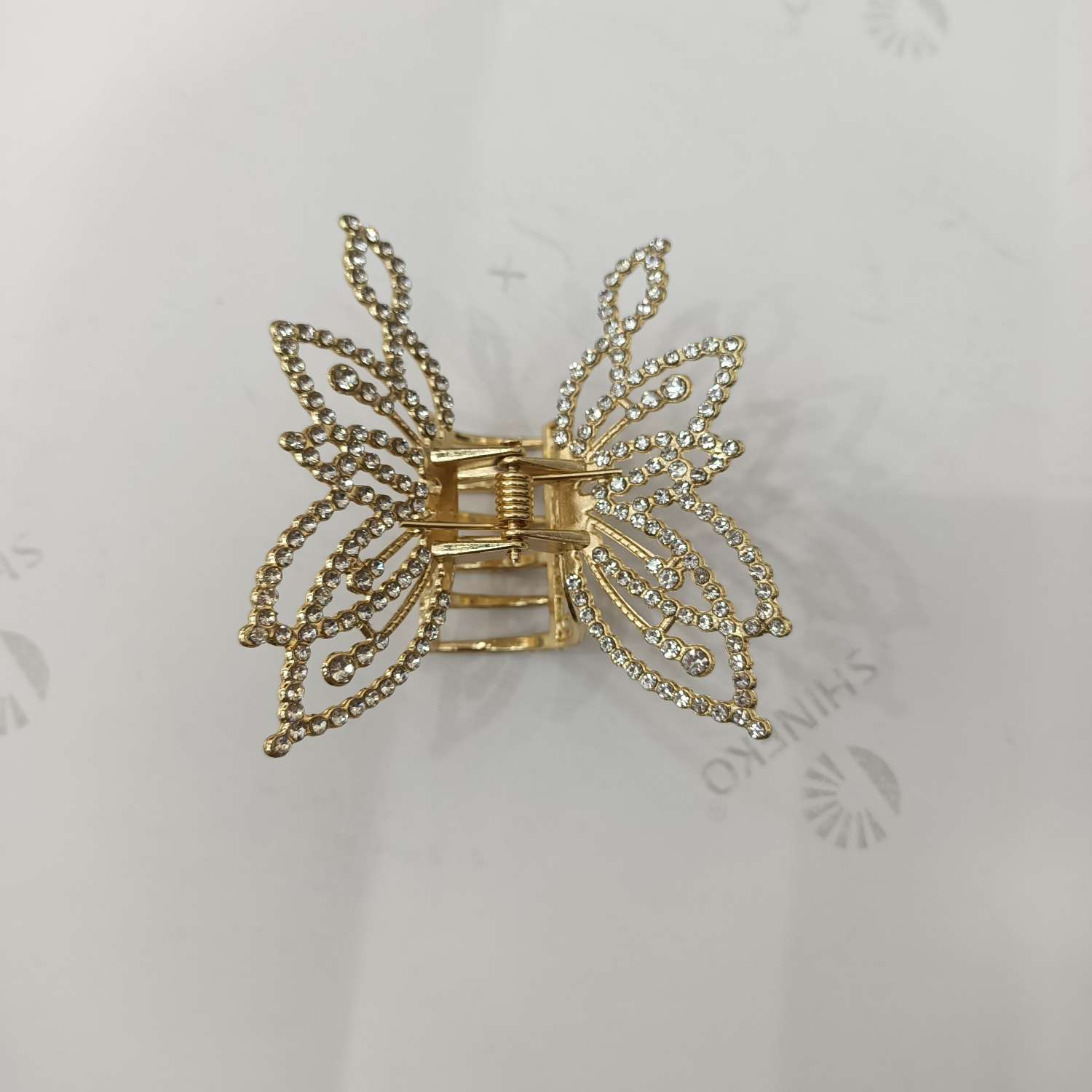 合金抓夹/大气合金抓夹/简约合金抓夹细节图