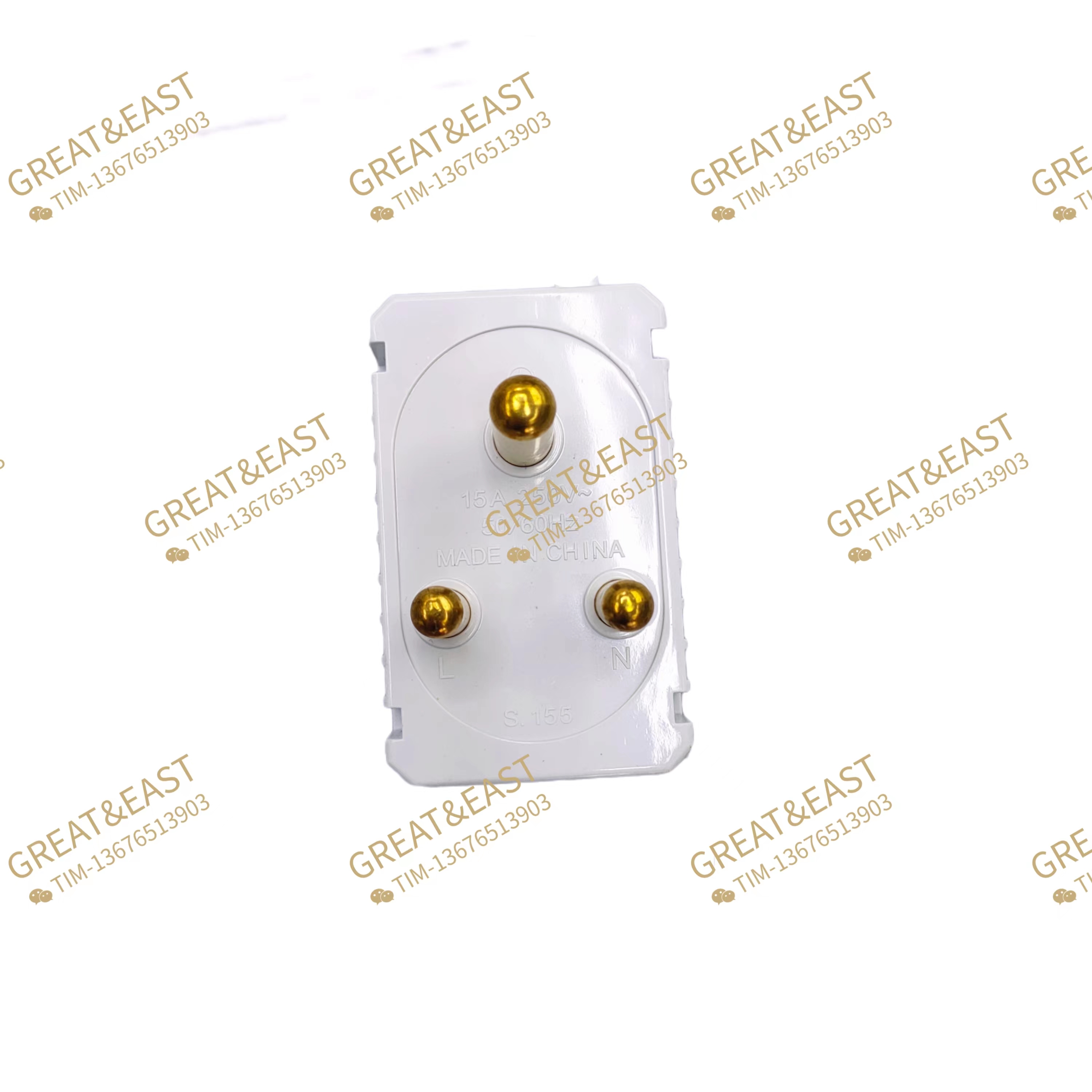 15A plastic conversion plug for electrical products Application Scenario