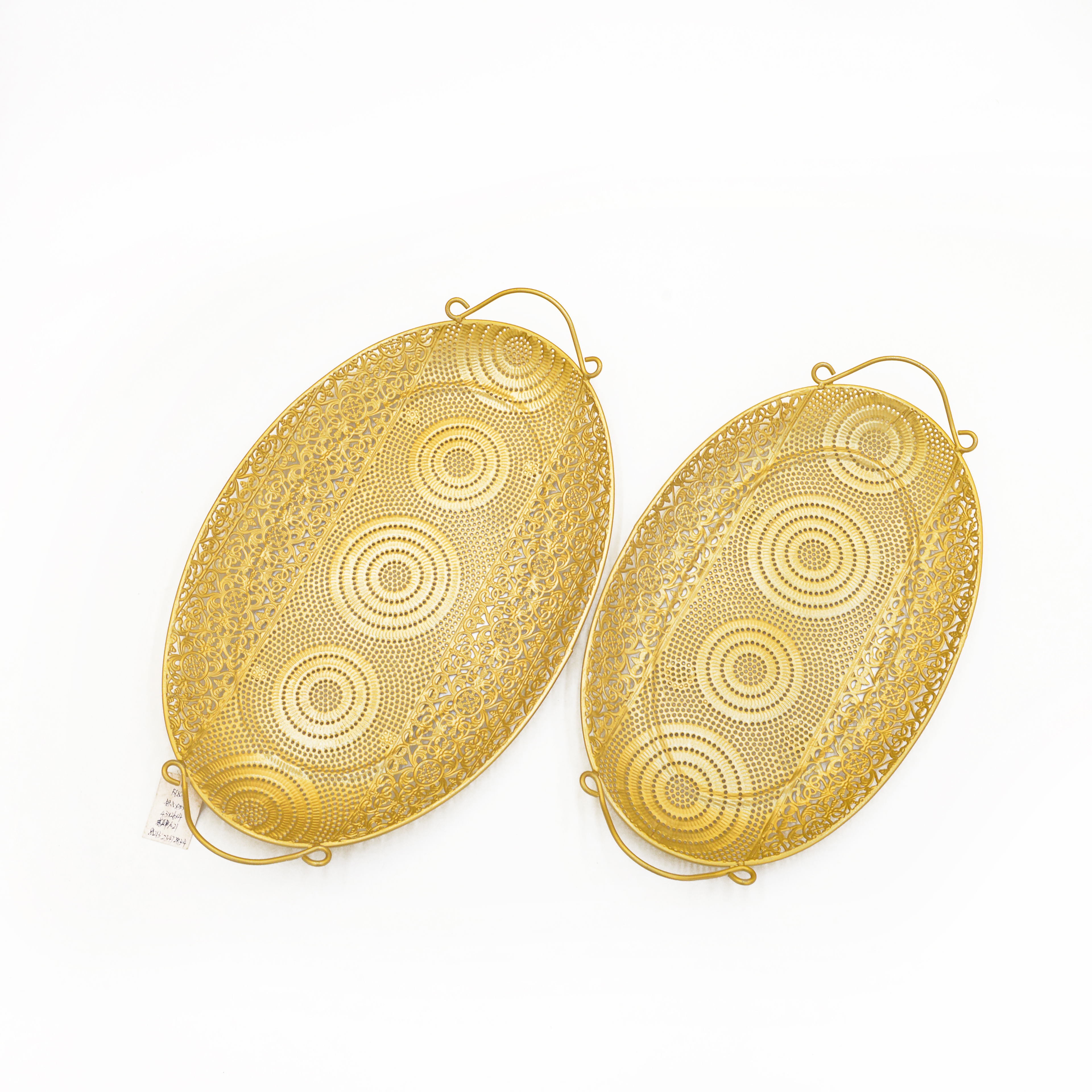 托盘/铁艺白底实物图