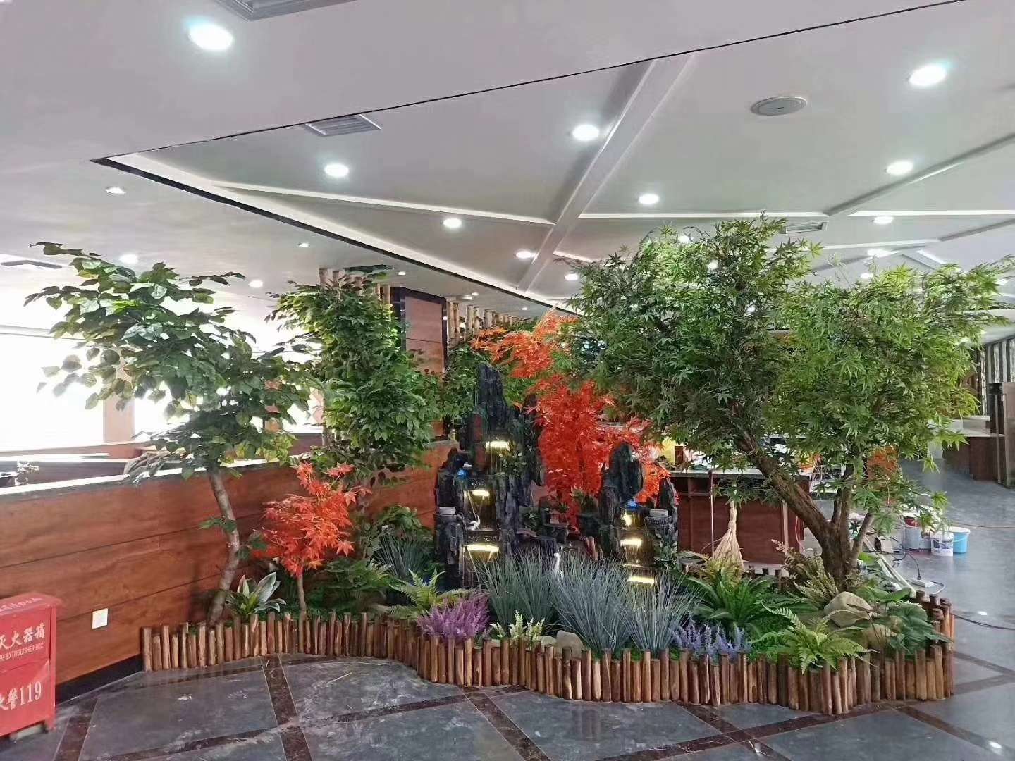 防腐木栅栏花园木桩围栏户外庭院菜园护栏装饰家用小篱笆阳台围挡详情图10