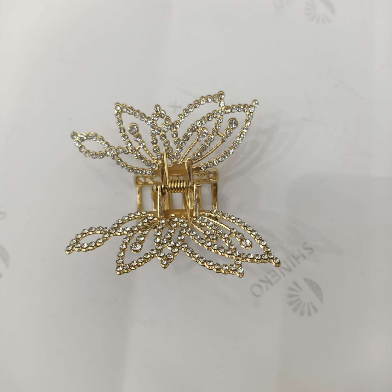 韩版复古时尚 漂亮 美丽 大方蝴蝶抓婷婷饰品352776详情图2