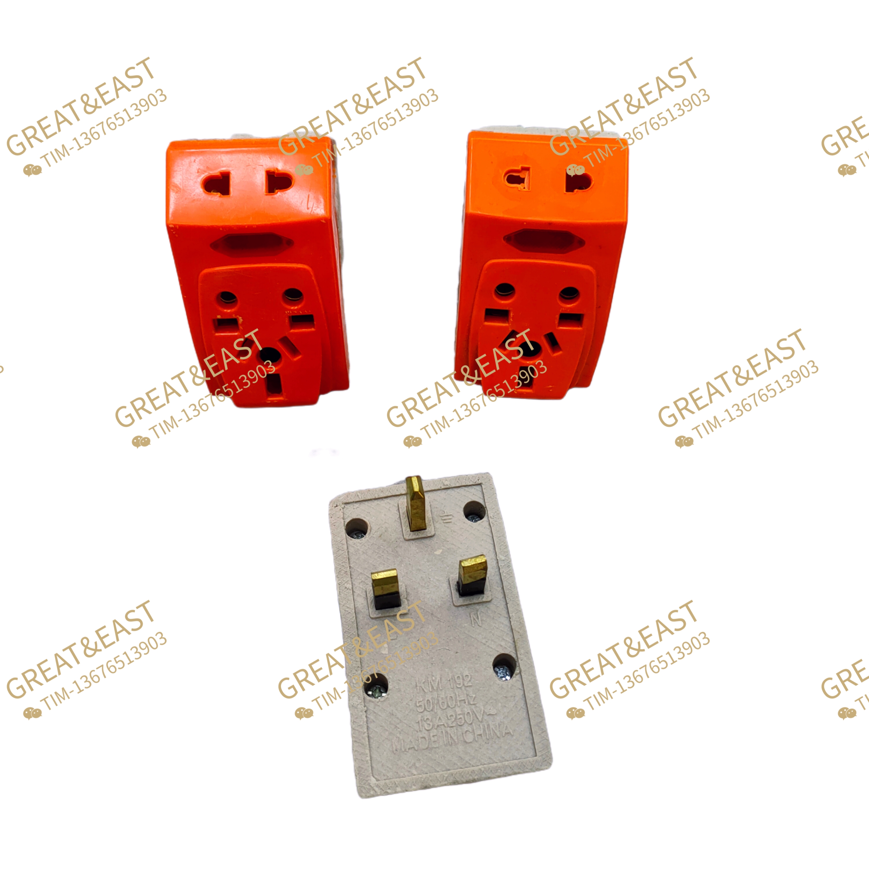 British plastic + ceramic conversion plug for electrical products Application Scenario