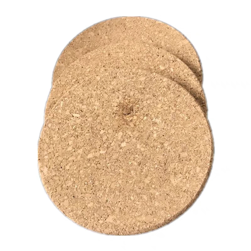 Jiehao bamboo and wood plate pads, heat-insulating cork vegetable pads, heat-insulating household pads, wooden pads, cup pads, bowl pads, dining table heat-insulating pads, pot pads, round detail image 6