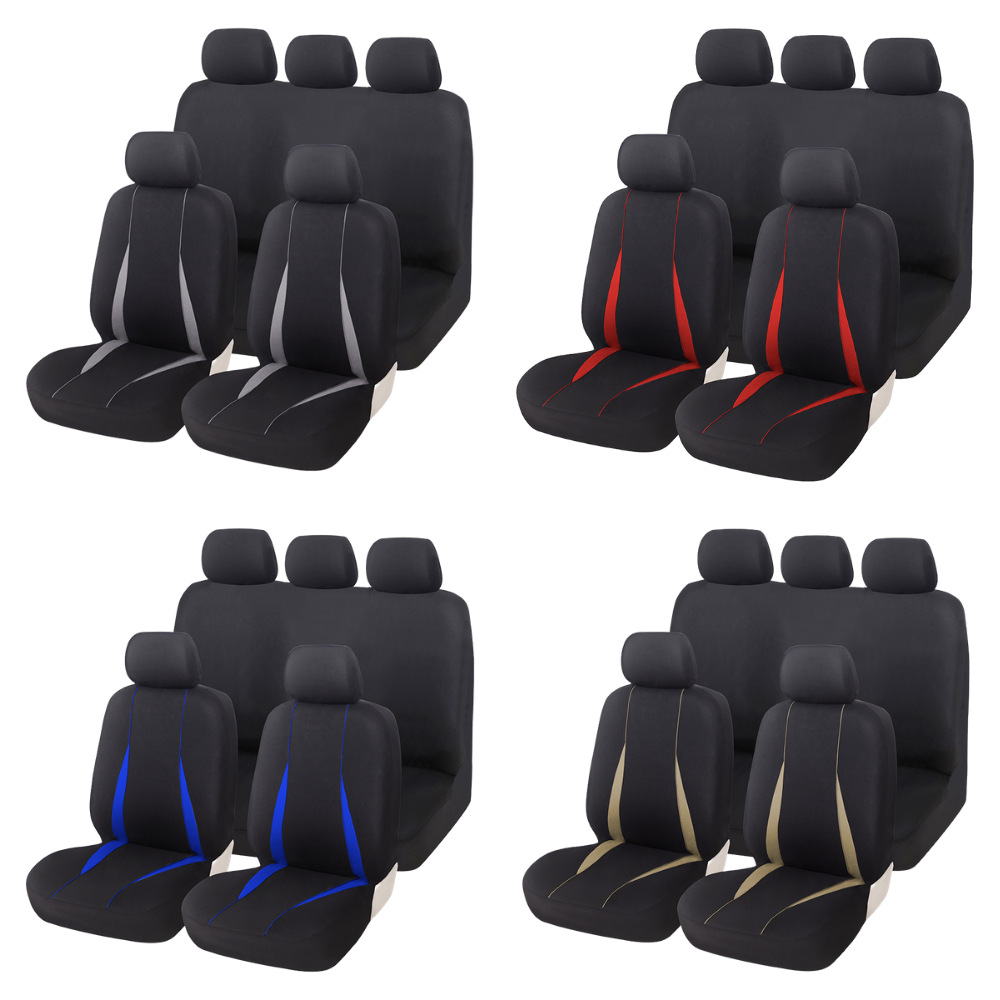 All-season universal car seat covers, cross-border trade universal seat covers 8pc QW370
