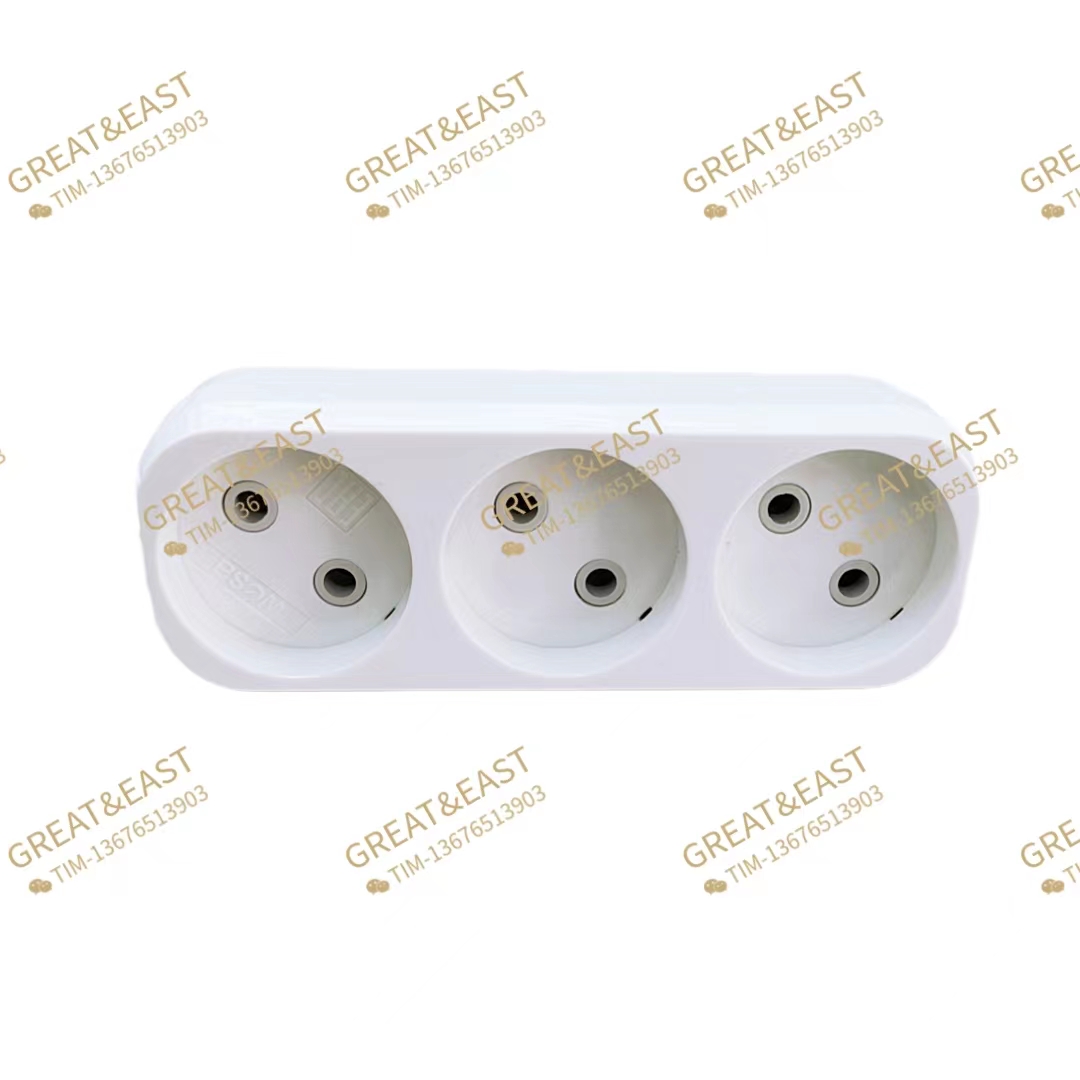 Electrical products: One-to-three-row plug, shallow plug Specification image