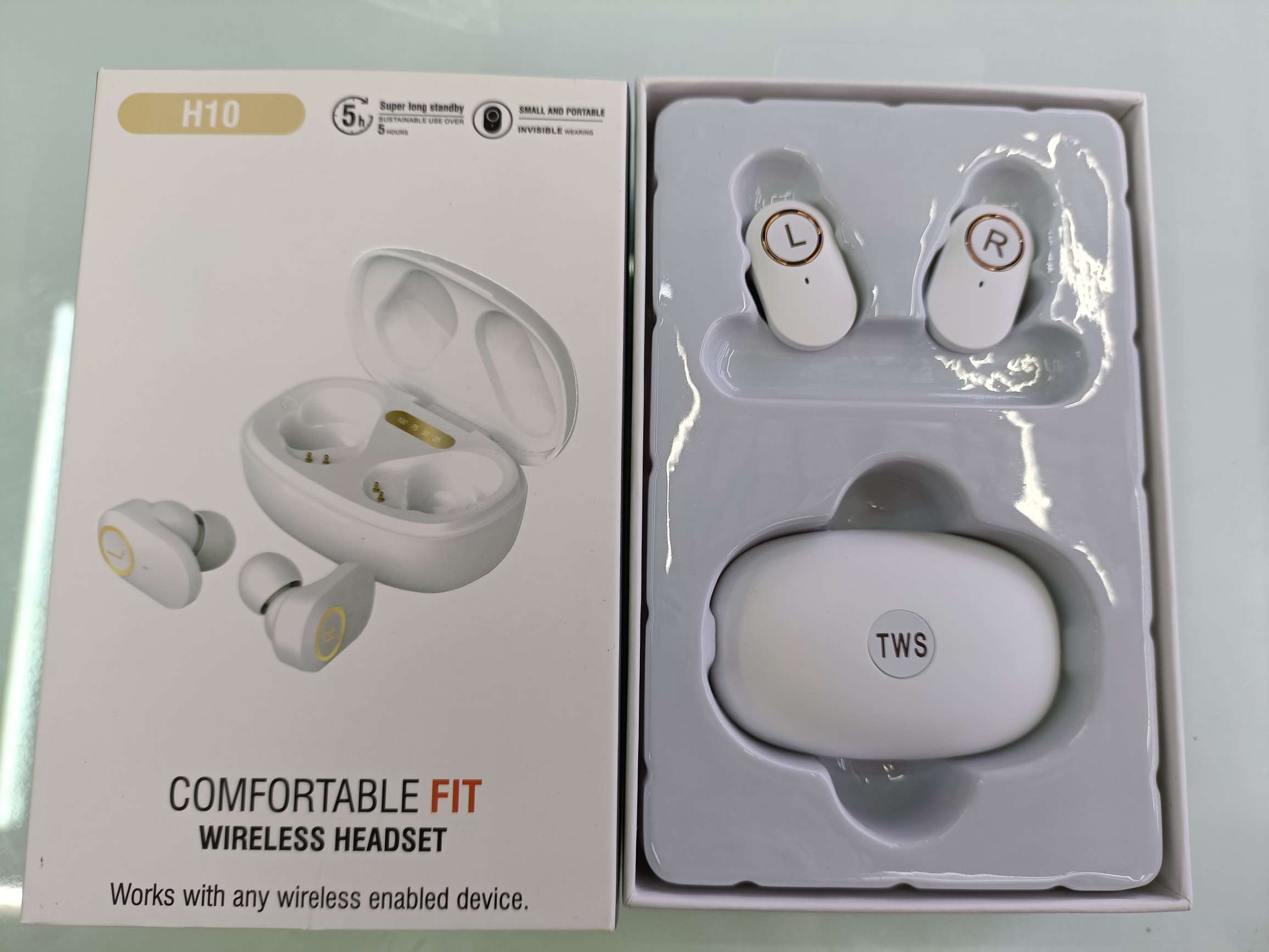 H10 Bluetooth headset H6 Bluetooth headset full figure