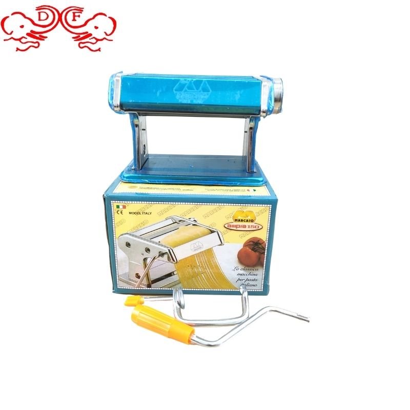 DF68089 Stainless steel Noodle machine, manual noodle machine, stainless steel small hand-cranked noodle press, household noodle rolling machine, kitchen, hotel, restaurant, DF Trading House details Picture