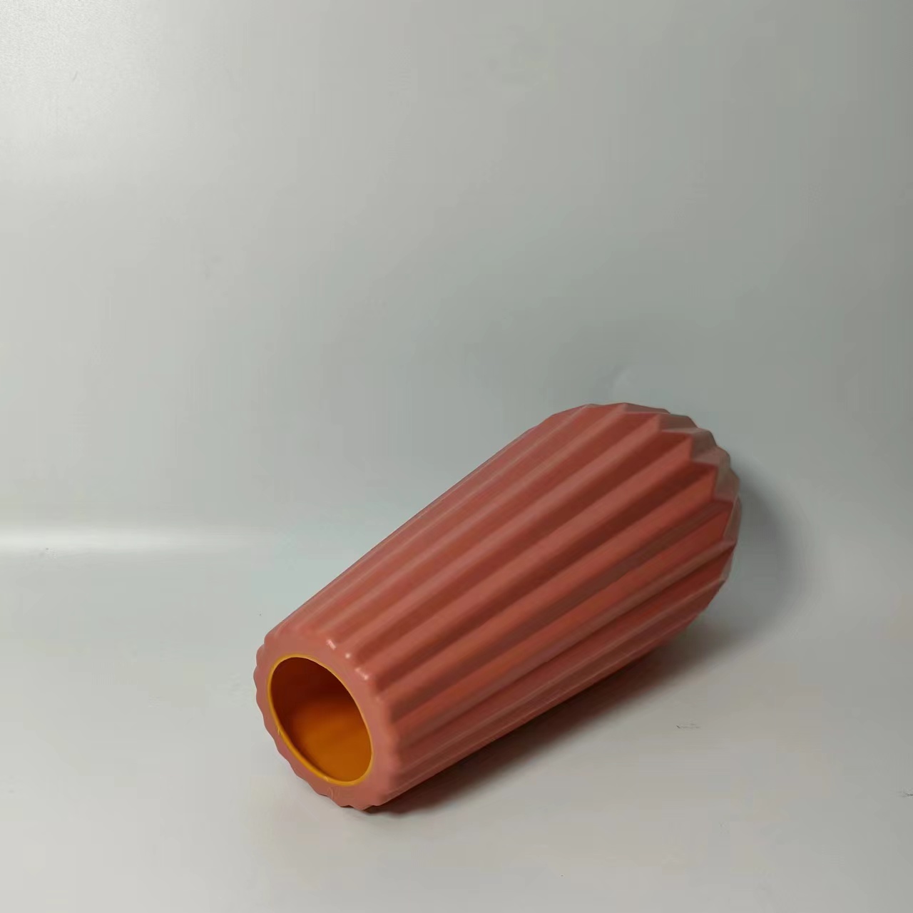 Plastic vase imitating glass, anti-drop, Nordic-style plastic vase, home flower arrangement, living room, bedroom, home decoration Specification image