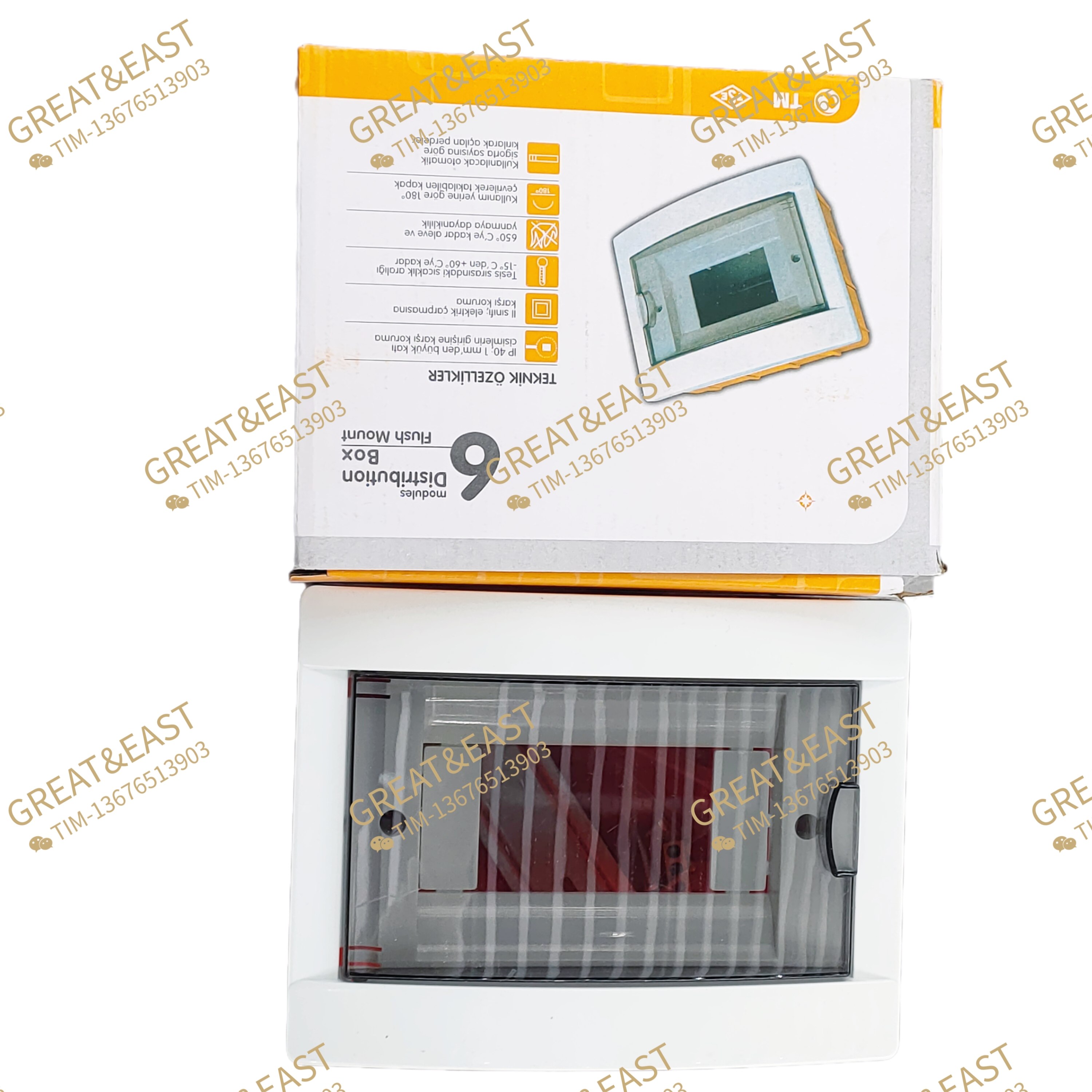 Electrical products VIKO plastic distribution box details Picture