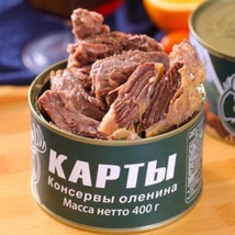 俄式鹿肉罐头400g 开罐可即食