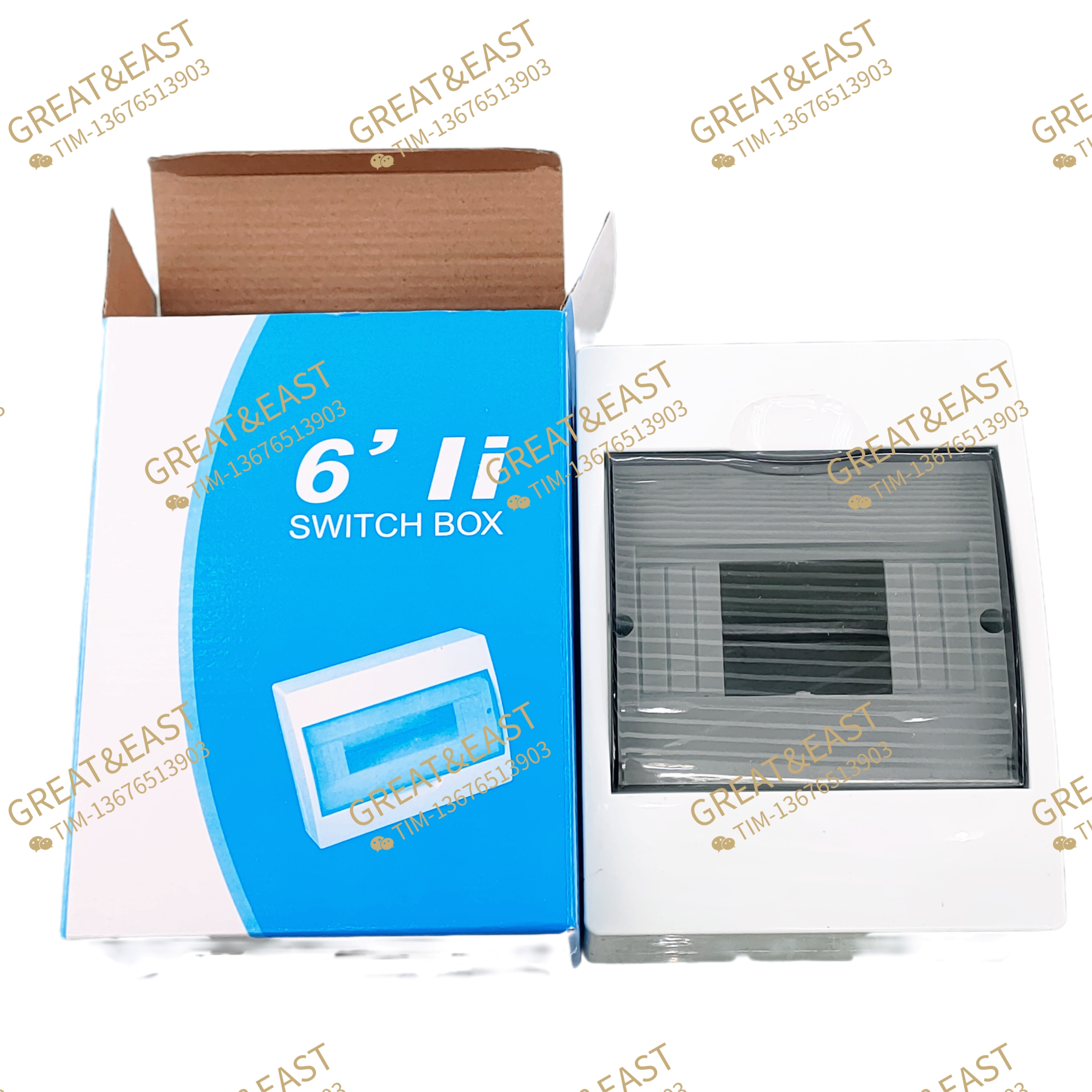 Plastic distribution box for electrical products Specification image