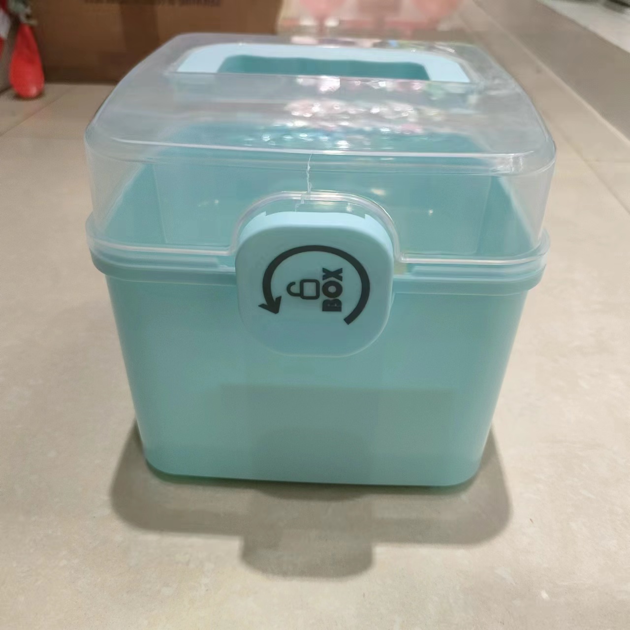 药箱多层家庭装医药箱家用大容量药物收纳箱小型急救箱全套医用箱