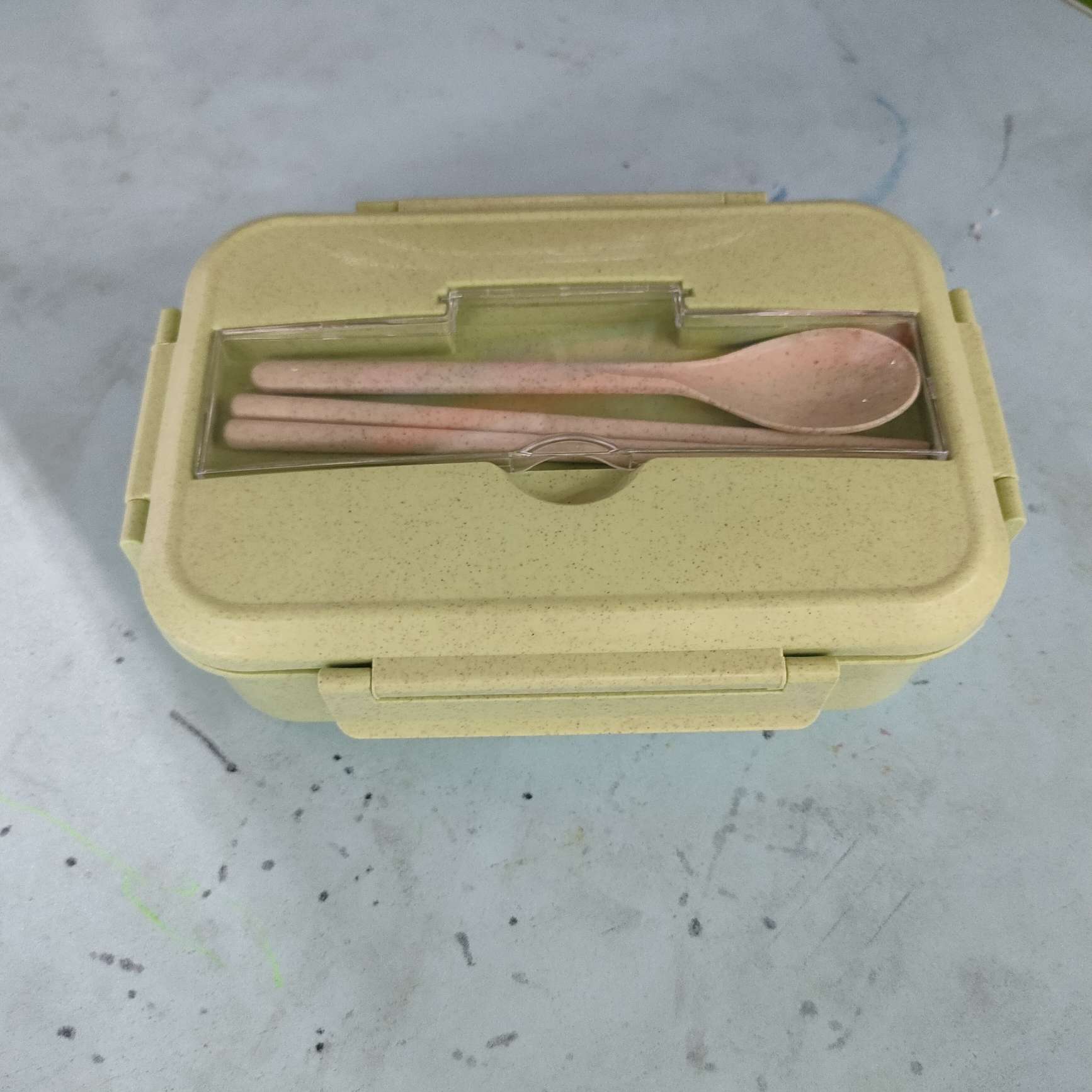 可微波炉加热饭盒学生专用便当盒日式小学生塑料餐盒分格女上班族