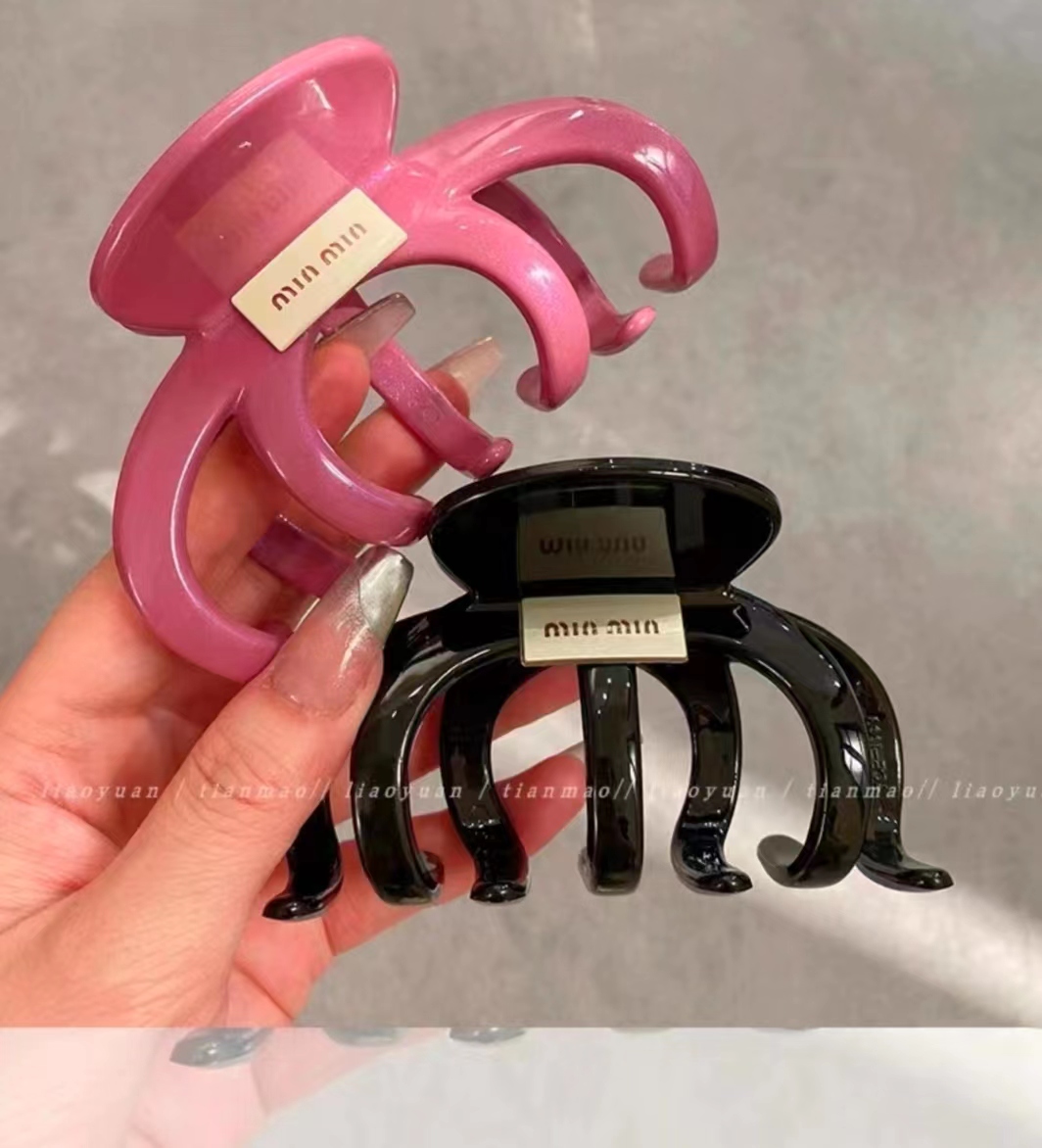 Coffee-colored hairpin clips, fashionable, simple and versatile, large shark clip at the back of the head, Korean hairpin headwear, wholesale of hair clips 22