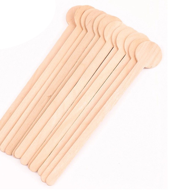 Jiehao bamboo honey stick Wooden stick loose coffee stir stick Wooden stick disposable drink stick