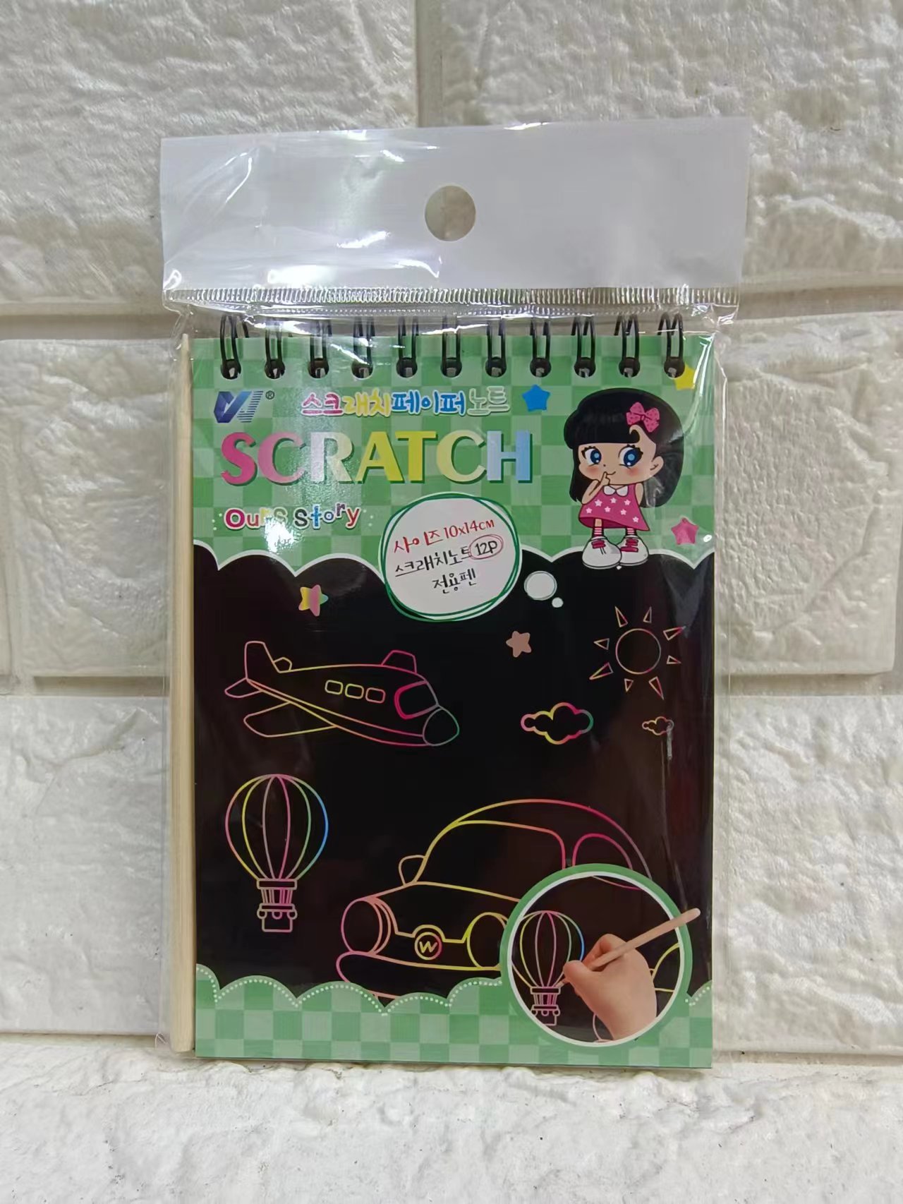 WX-GGC Seven-color Scratch painting details Picture