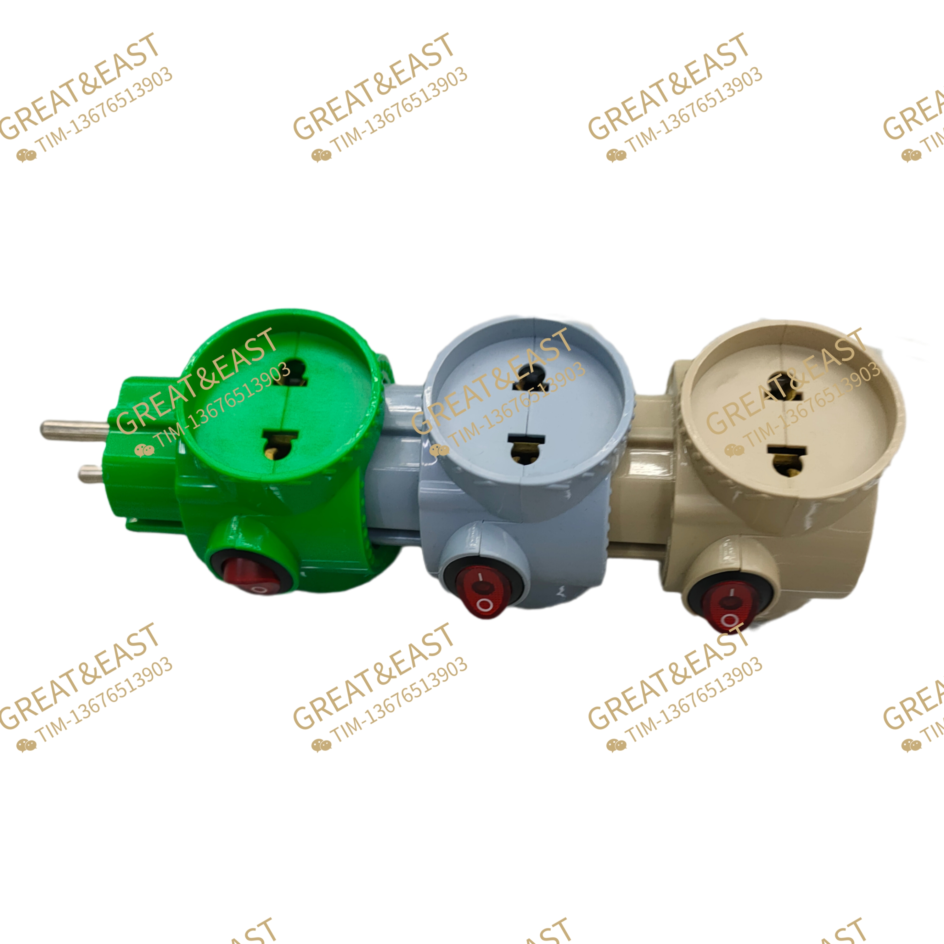 الكهرباء الكهربائية في أوروبا، ثلاثة مفاتيح، تحويل Specification image