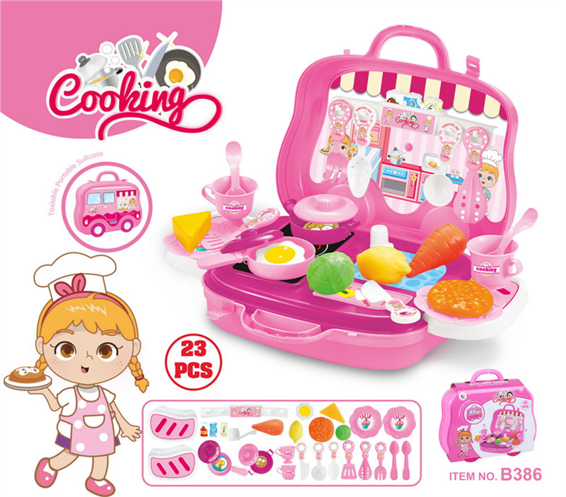 Beautiful Special 2023 New High-Grade Girl Tableware Suitcase Hot Sale