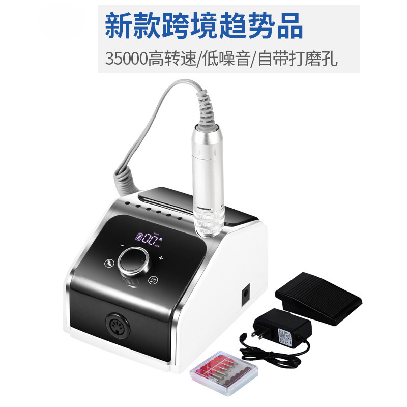 Cross-border new charging nail sander 35000 speed nail remover home shop with Japan portable grinding and polishing machine thumbnail