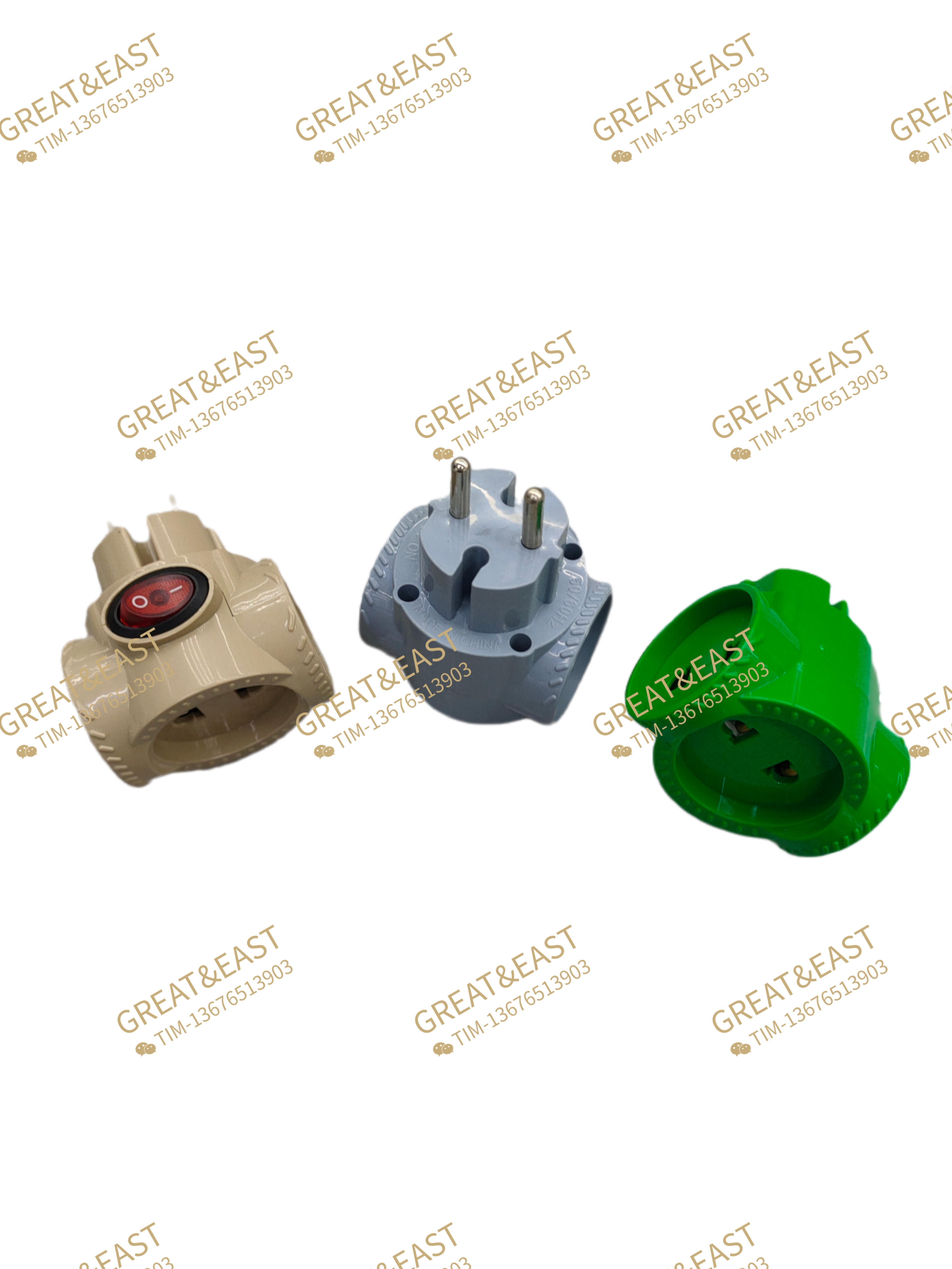 الكهرباء الكهربائية في أوروبا، ثلاثة مفاتيح، تحويل Item Picture
