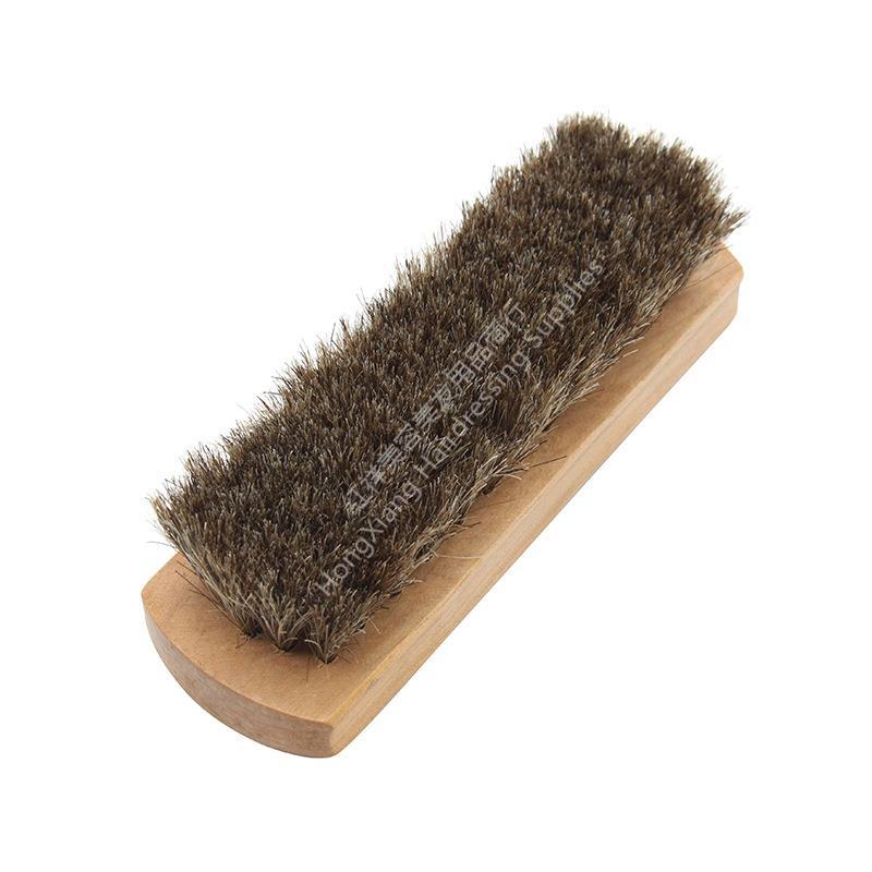 厂家批发马毛刷榉木绒面刷上油抛光除尘软毛清洁刷大号