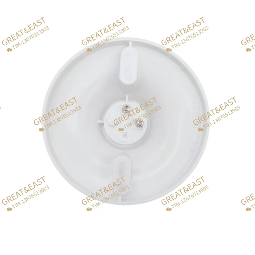Circular plastic roof lamp cap for electrical products Application Scenario