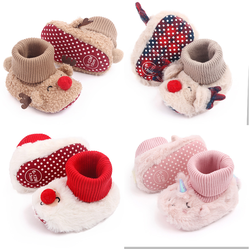 Baby Prewalking Shoes Christmas Baby Sock Shoes Cute Animal Toddler Indoor Floor Sock Shoes 2023 New Arrival Fashion Baby Shoes Application Scenario