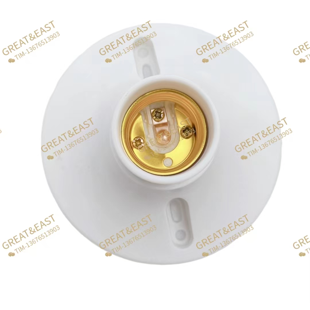 Circular plastic roof lamp cap for electrical products Specification image