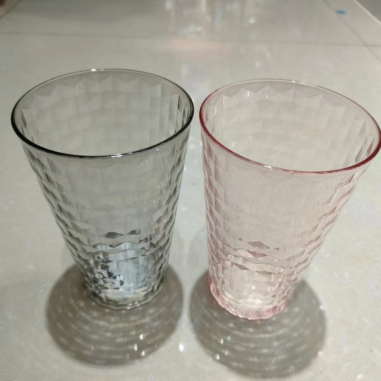 Simple Nordic mouthwash cup, home couple's washbasin cup set, colorful plastic water cup, toothbrush cup