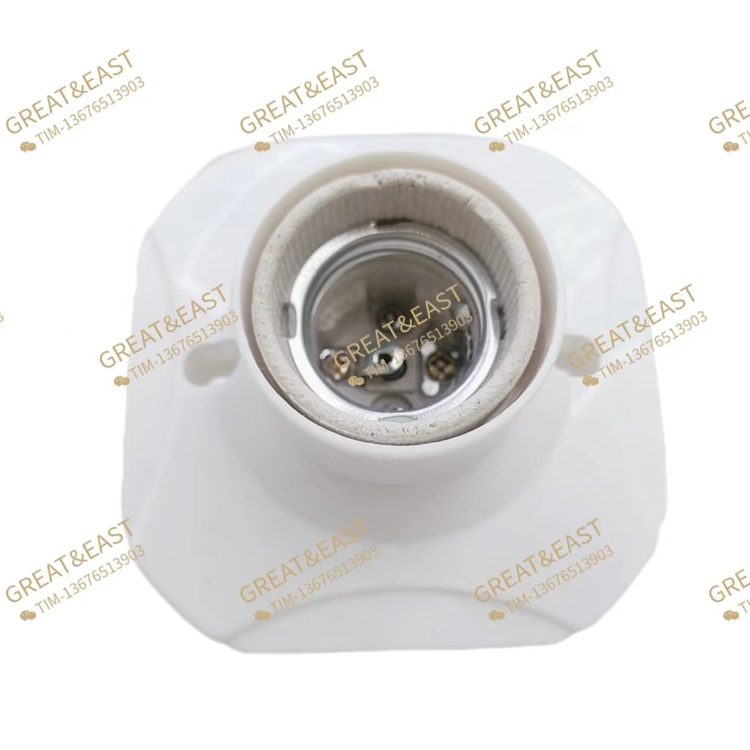 Quadrilateral plastic roof lamp cap for electrical products Specification image