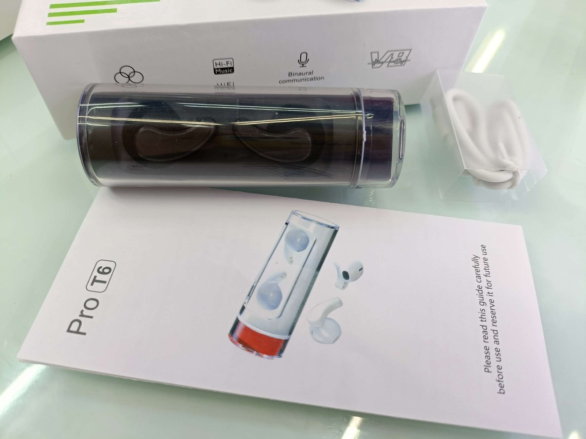 ProT6 Rotary cockpit Bluetooth headset details Picture
